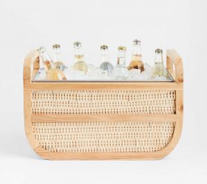 Leland Rattan Beverage Tub	