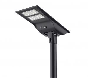 Led Solar Street Light Black