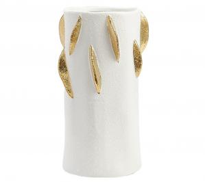 Golden Fish Scale Vase