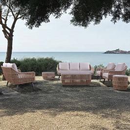 Rattan Lounge set 7s