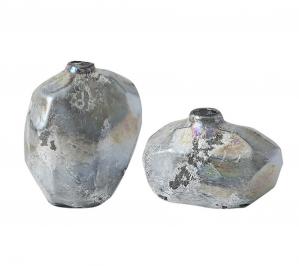 Shaped Silver Bottle